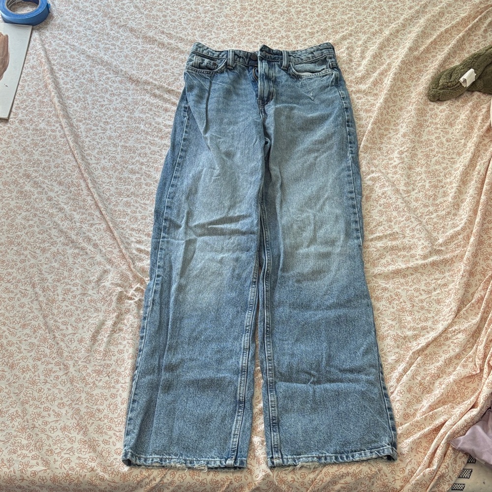 Light Blue Highwaisted Denim Jeans